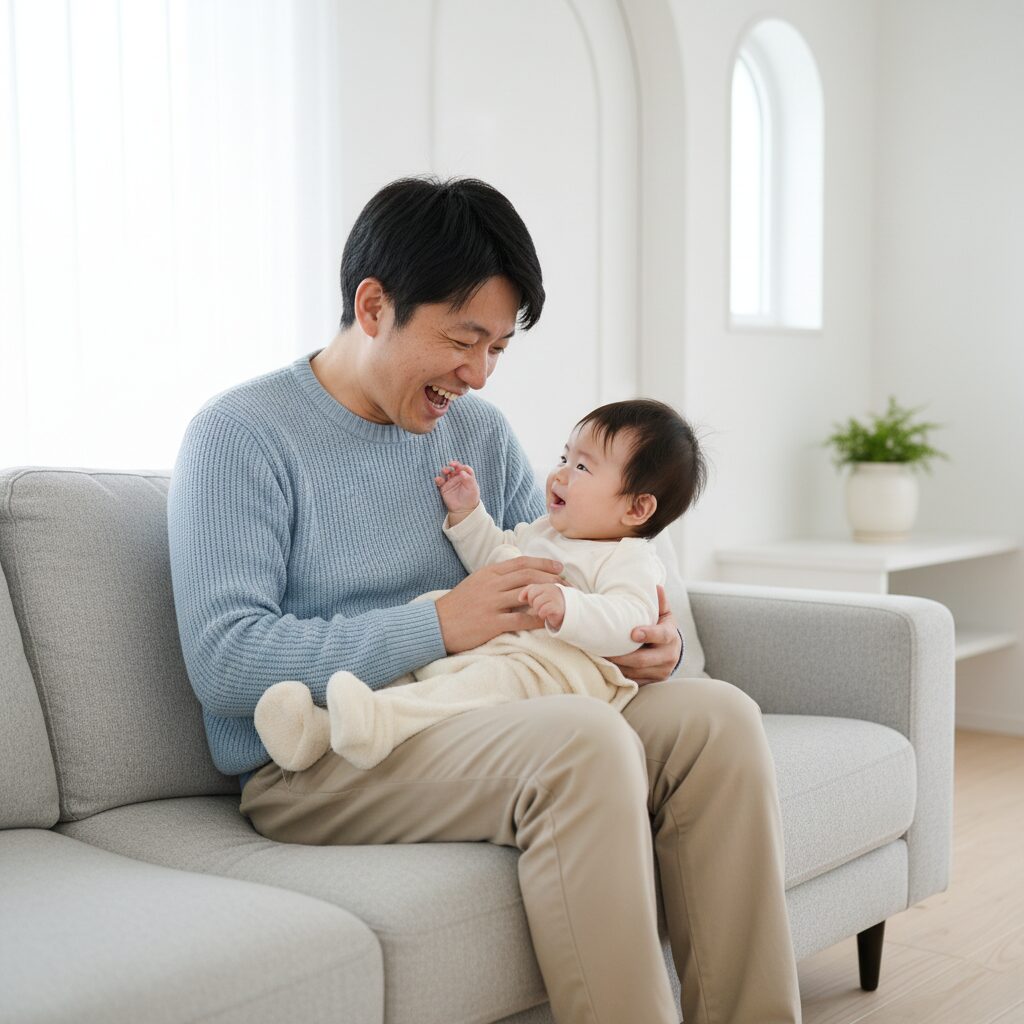 親のお子さんへの語りかけによって音素がより脳に届く