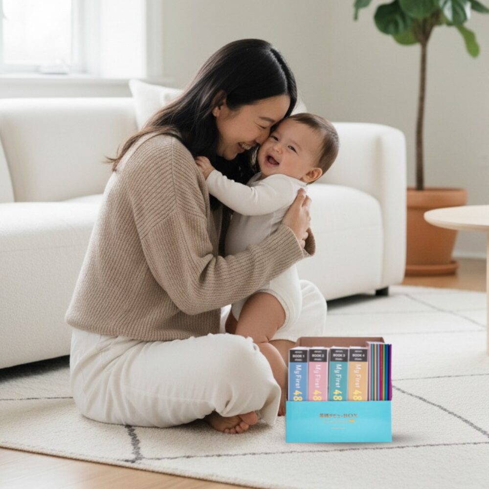 親子で楽しく英語デビューBOXをイメージするための画像