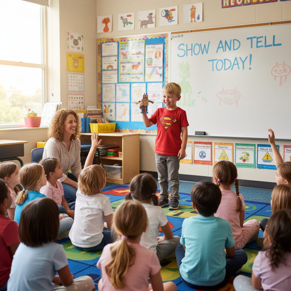 子供は学校のクラスの前に発表すると自信と自己肯定感と自己認識が育つ